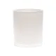 8 Oz Glass White Matt