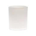 8 Oz Glass White Matt